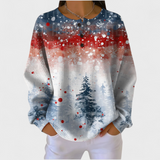 VALÉRIE | PULL DE NOËL AU DOUX MOTIF DE SAPIN