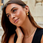 Ame Teardrop Earrings - Gold