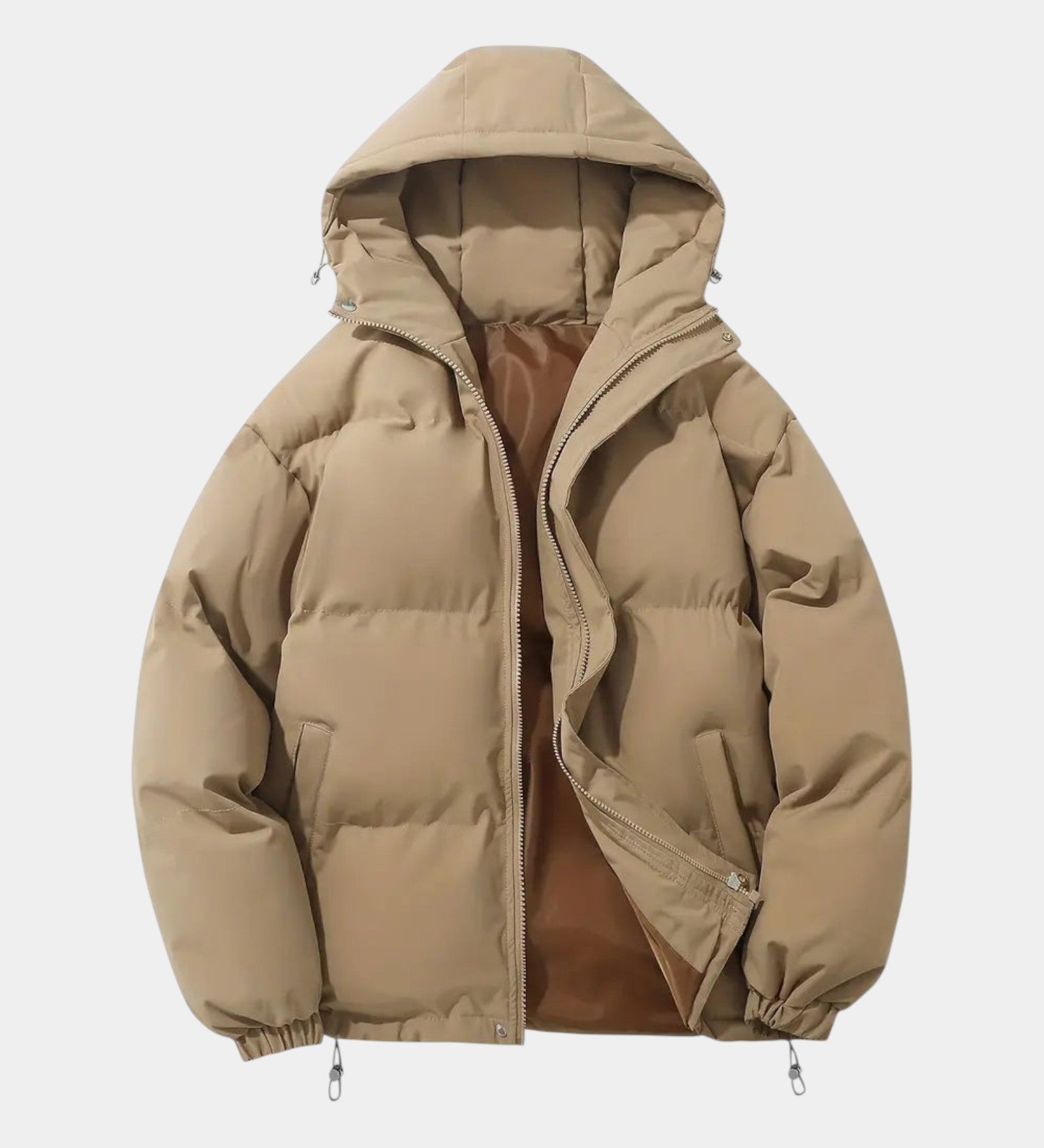 LOUVIANE | MANTEAU MATELASSÉ HIVER À CAPUCHE