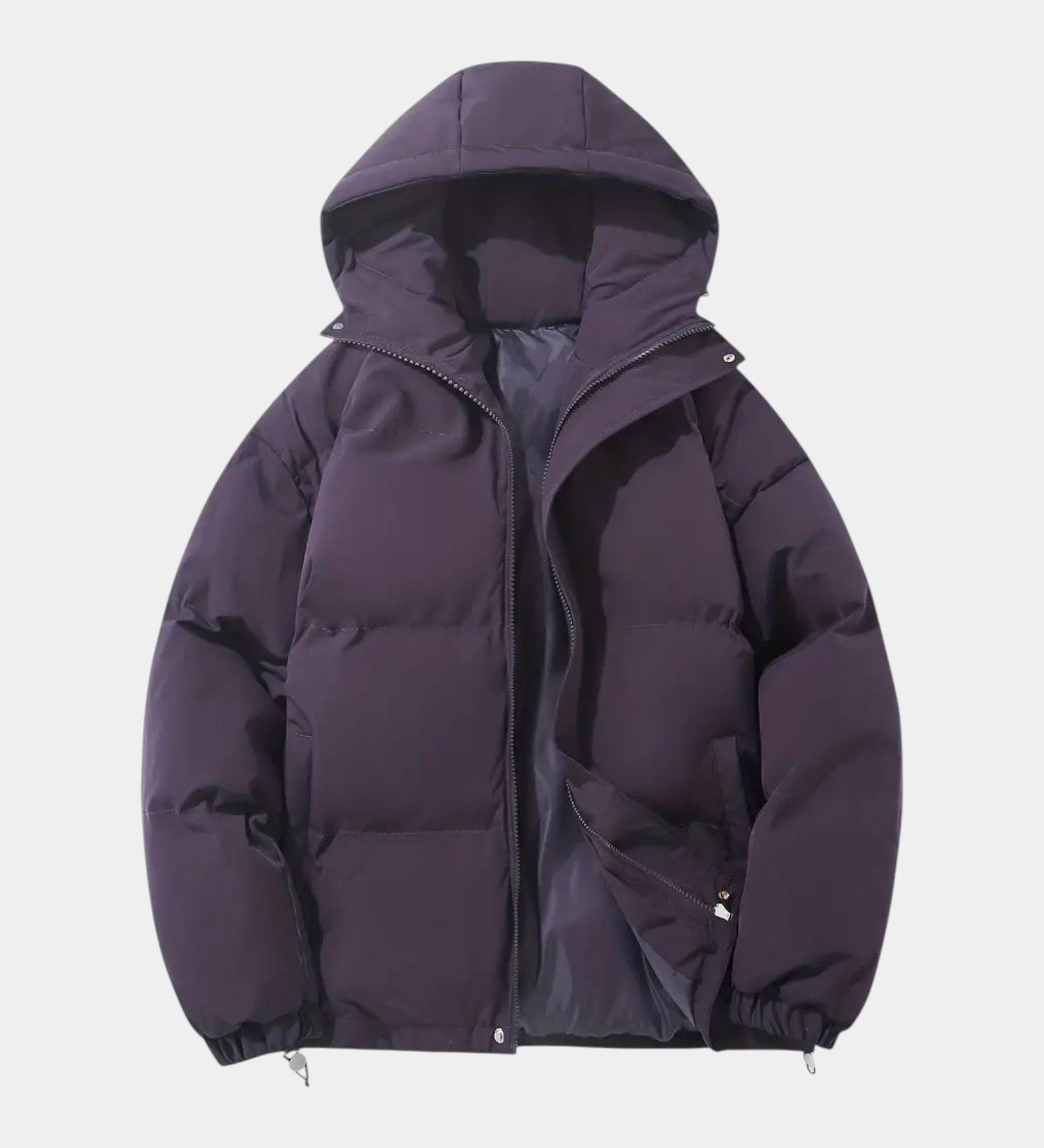 LOUVIANE | MANTEAU MATELASSÉ HIVER À CAPUCHE
