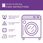 Paw Love Quilted Duffle Bag GFTOYC3079
