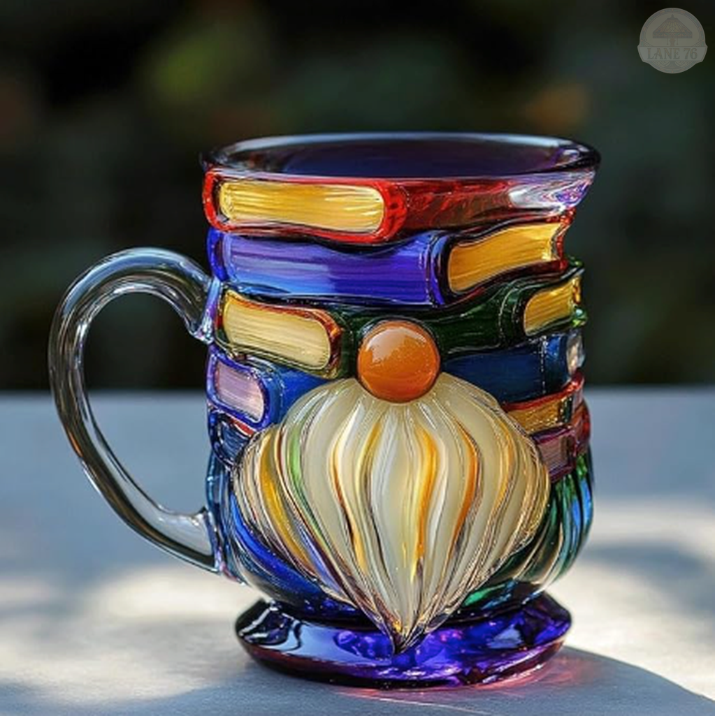 Artisan Dwarf Mug for 3D Book Lovers