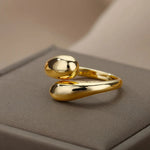 BAGUE RÉGLABLE | DORÉ