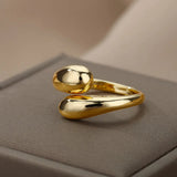 BAGUE RÉGLABLE | DORÉ