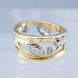 BAGUE VINTAGE ZIRCONE | OR
