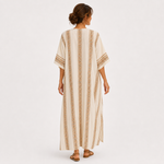 Caftan Dalia Beige Ethnique