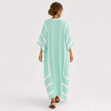 Caftan Zaira Vert Menthe