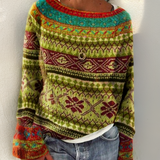 CAITLIN | PULL TRICOTÉ VINTAGE