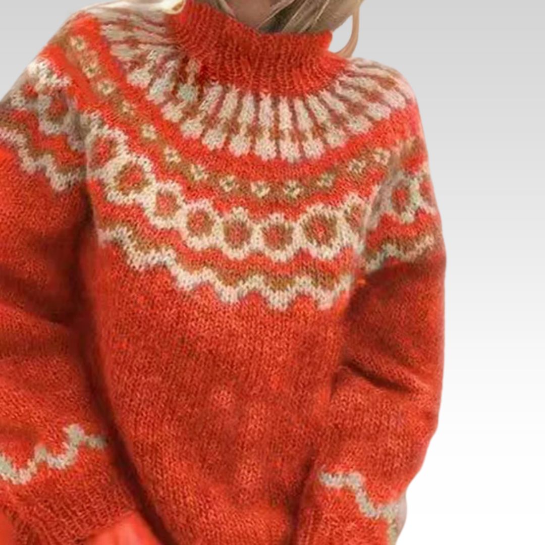 CARLA | PULL TRICOTÉ VINTAGE