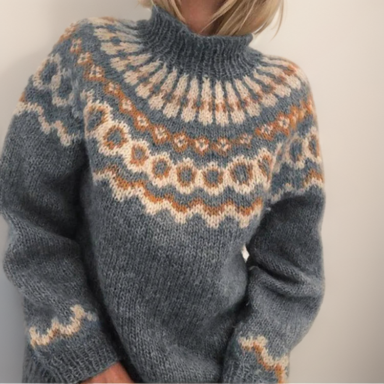 CARLA | PULL TRICOTÉ VINTAGE