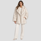 MAGALI | VESTE EN FAUSSE FOURRURE OVERSIZE