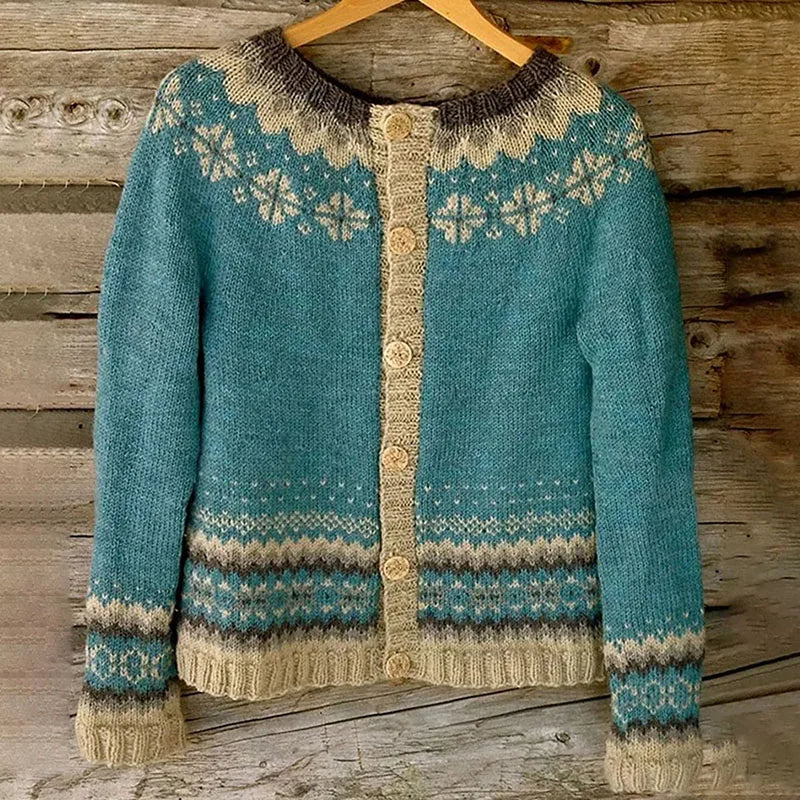 CASSANDRA | GILET TRICOTÉ VINTAGE