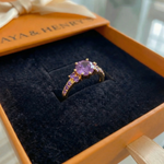 Celia Virelyn Ring | Rose Gold