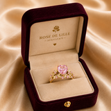 ENSEMBLE CŒUR DE PÉTALE JARDIN BAGUE