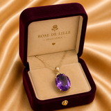 COLLIER AMÉTHYSTE IMPÉRIAL OVALE | OR