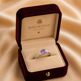 BAGUE AMELYS FOUGÈRE | OR BLANC