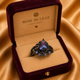 BAGUE AMÉTHYSTE | OR BLANC