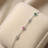 BRACELET ÉLÉGANT ORNÉ DE PIERRES