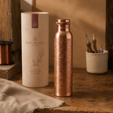 GOURDE EN CUIVRE GRAVÉE 32OZ