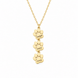 COLLIER PRÉNOM AVEC PATTE PERSONNALISÉ