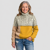 LAURA | PULL TRICOTÉ ARTISTIQUE