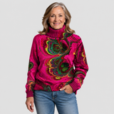 RITA | PULL TRICOTÉ ARTISTIQUE