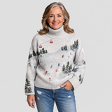 FRANCISCA | PULL TRICOTÉ ARTISTIQUE