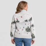 FRANCISCA | PULL TRICOTÉ ARTISTIQUE