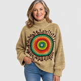 TERESA | PULL TRICOTÉ ARTISTIQUE