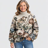 SUSANA | PULL TRICOTÉ ARTISTIQUE