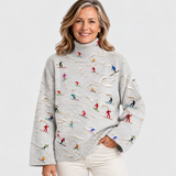 CAMILA | PULL TRICOTÉ ARTISTIQUE