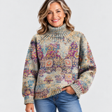 VITÓRIA | PULL TRICOTÉ ARTISTIQUE