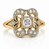 BAGUE ÉCLAT VINTAGE ZIRCONE