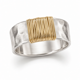 BAGUE VINTAGE | OR ARGENT