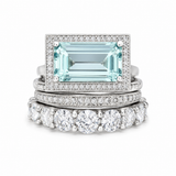 ENSEMBLE DE BAGUES VINTAGE TURQUOISE | ARGENT
