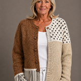 ELOISE | GILET TRICOTÉ VINTAGE