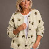 CHARLOTTE | GILET FLEURI D'AUTOMNE