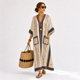 Caftan Selma Gris Bohème