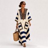Caftan Inaya Bordeaux Ethnique
