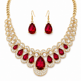 PARURE GRENAT RUBIS | OR