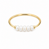Bague classique perle d'eau douce