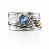 Bague bohème méditation pierres Bree