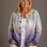 VICTORIA | GILET FLEURI D'AUTOMNE