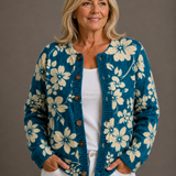 MATHILDA | PULL FLORAL D'AUTOMNE