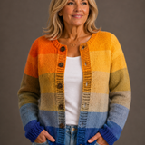 EMMA | GILET FLEURI D'AUTOMNE