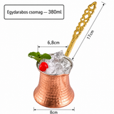 CAFETIÈRE EN CUIVRE MARTELÉE