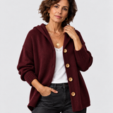 ADÈLE | PULL CONFORT BORDEAUX