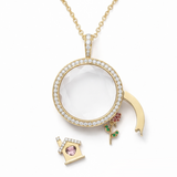 The Gem Halo Locket