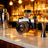 DÉCANTEUR WHISKEY — FORME APPAREIL PHOTO