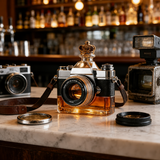 DÉCANTEUR WHISKEY — FORME APPAREIL PHOTO